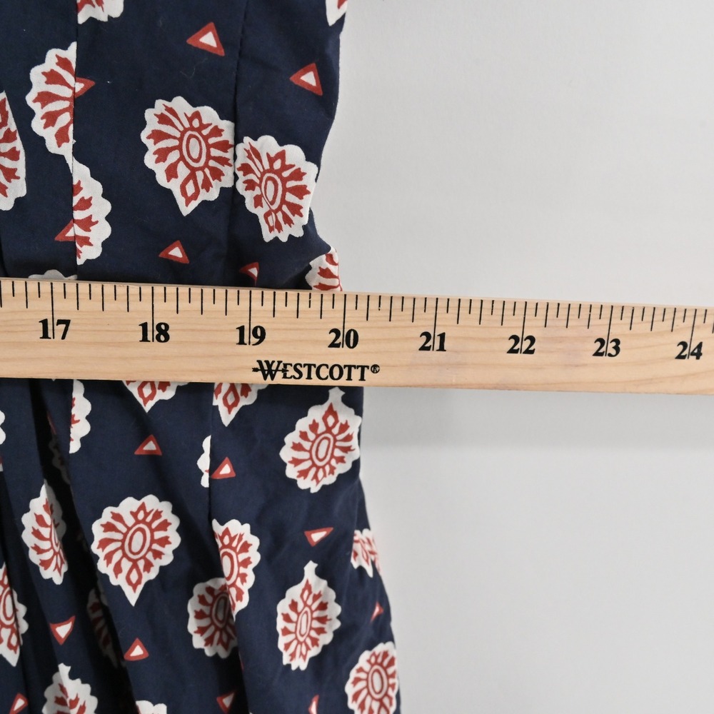Anthropologie Zosime Patterned Maxi Dress Size 12 Floral Stripe Strappy Bohemian - Picture 6 of 15